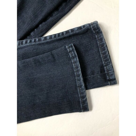 True Religion Stella Womens 27x34 Blue Denim Jeans Skinny Studded Embellished - Picture 8 of 10